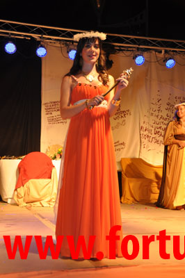 Acto de Presentación y Coronación de las Ninfas de las Fiestas de Sodales Íbero - Romanos 2011 en Fortuna - Murcia -